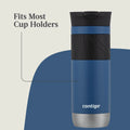 Contigo Byron 2.0 Stainless Steel Travel Mug with SNAPSEAL Lid and Grip Blue Corn, 20 fl oz.