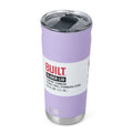Built Torrent 20 oz Double Wall Insulated Stainless Steel Tumbler, Lavender