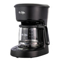 Mr. Coffee 5-Cup Programmable Coffee Maker, 25 oz. Mini Brew, Brew Now or Later, Black