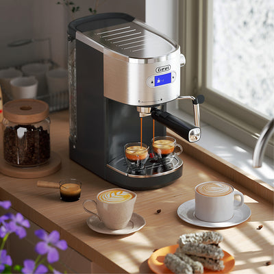 Gevi Espresso Machines 20 Bar Fast Heating Automatic Coffee Machine with Milk Frother Steam Wand