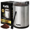 Kaffe 14Cup Electric Coffee Grinder with Auto On/Off, Stainless Steel (Cleaning Brush Included)