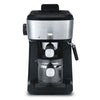 New Gourmia 4-Shot Steam Espresso, Cappuccino, and Latte Maker with Frothing Wand