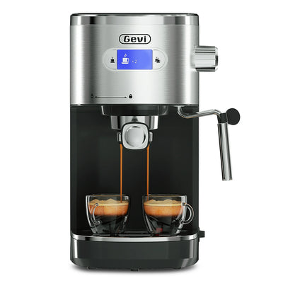 Gevi Espresso Machines 20 Bar Fast Heating Automatic Coffee Machine with Milk Frother Steam Wand