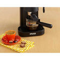 Imusa 4 Cup Capacity Electric Espresso/Cappuccino Maker 800 Watts - Black, New