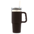 Ozark Trail 18 oz Insulated Stainless-Steel Tumbler with Handle, Black